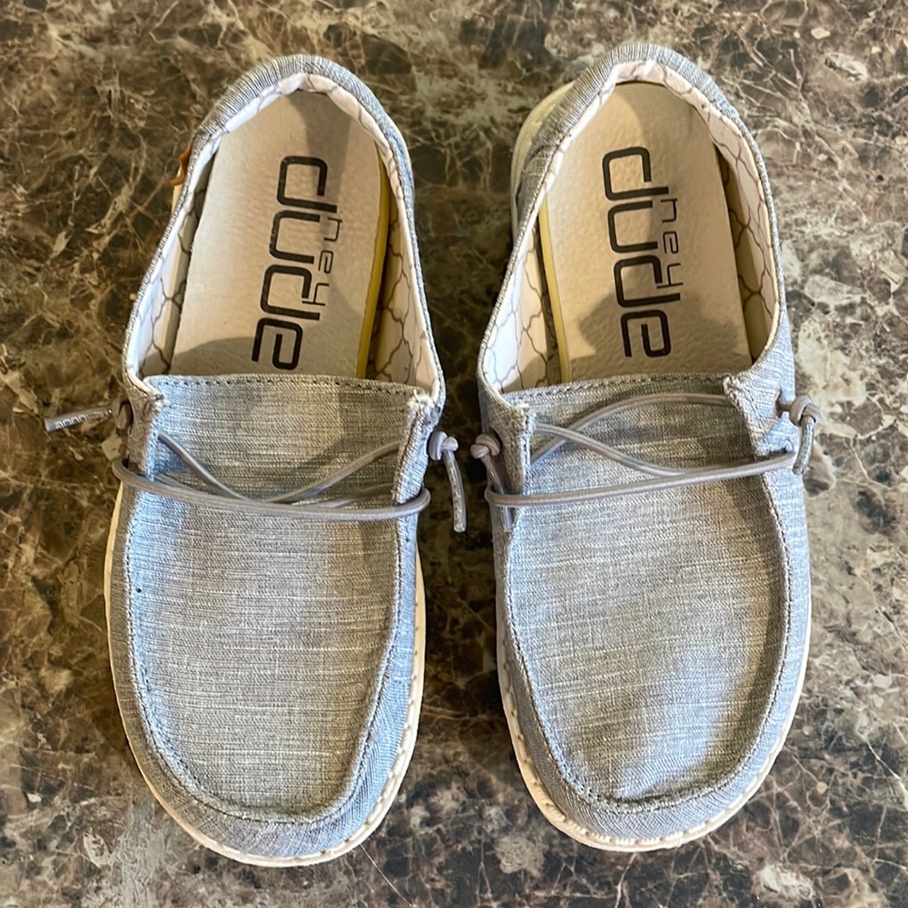 Girls Hey Dude shoes